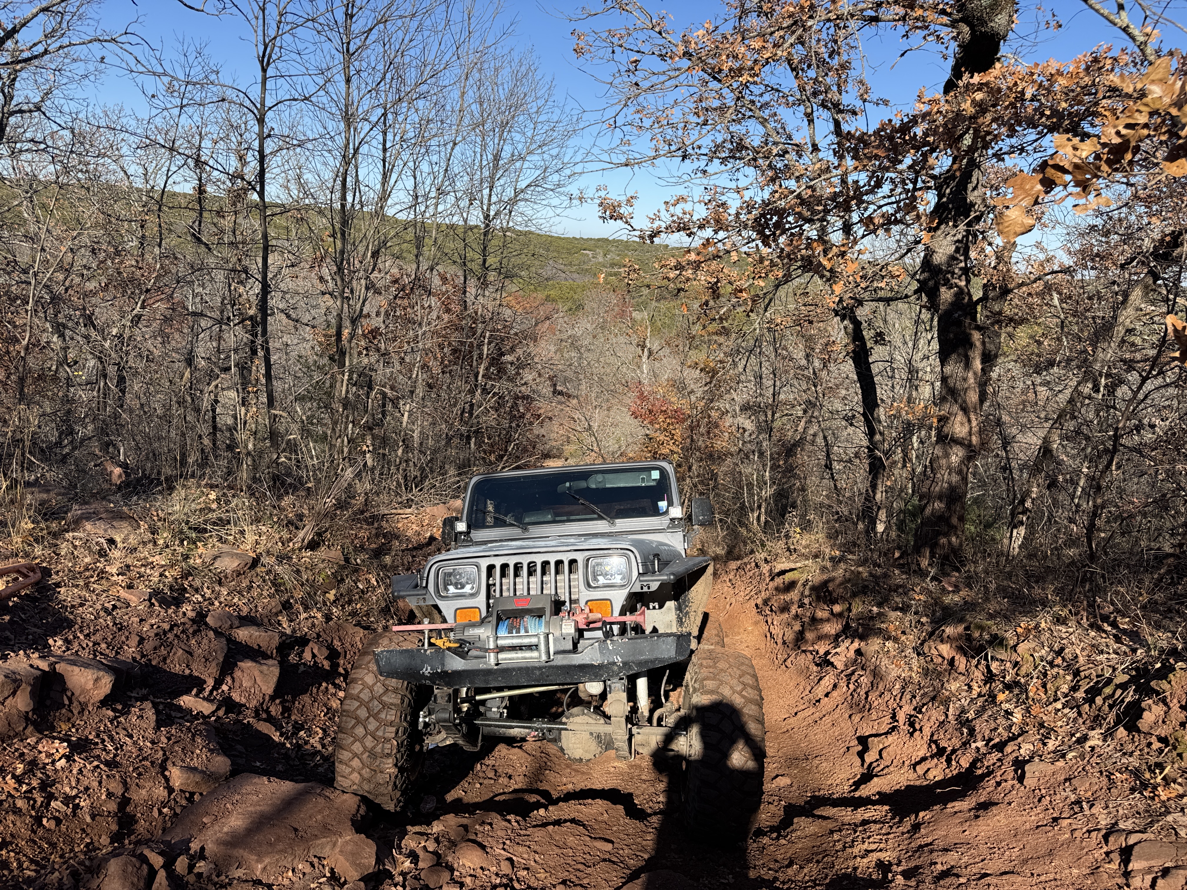 YJ on the trail